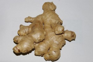 a piece of root ginger
