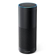 this image shows the black cylinder that is know as Alexa