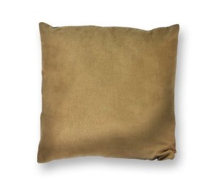 this image shows a pale brown cushion