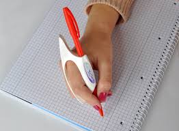 this image shows a ring pen ultra holding a pen.