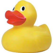 this image shows a lovely rubber duck