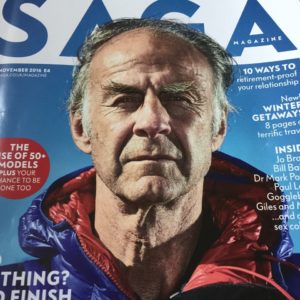 this image shows a man on the front of a magazine cover.