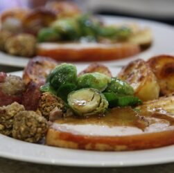Cooking for the elderly at Christmas