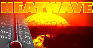 this image shows the word heatwave
