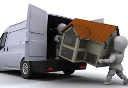 this image shows a removal van