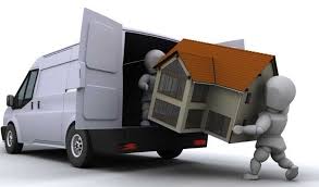 this image shows a removal van