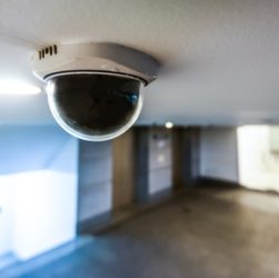 this image shows a CCTV camera in what is supposed to look like a care home