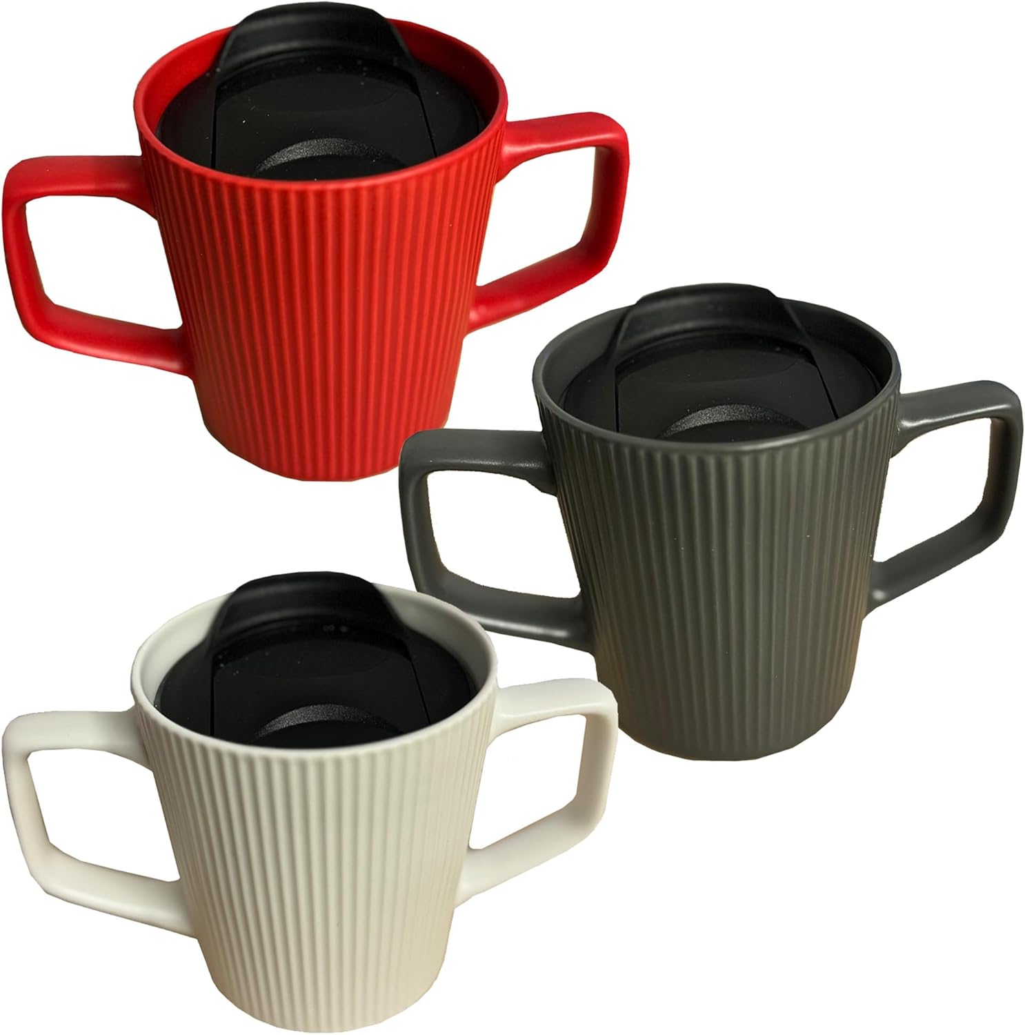 Double-Handled Mugs - Caron Cares